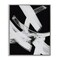 Stupell Industries Curved Chaotic Brushstrokes Framed Giclee Wall Art Design by Susan Jill